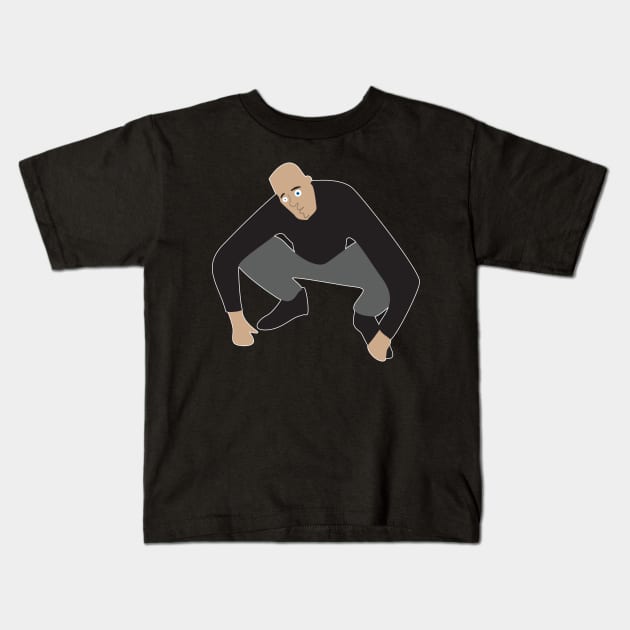 proper slav squat Kids T-Shirt by Slavstuff